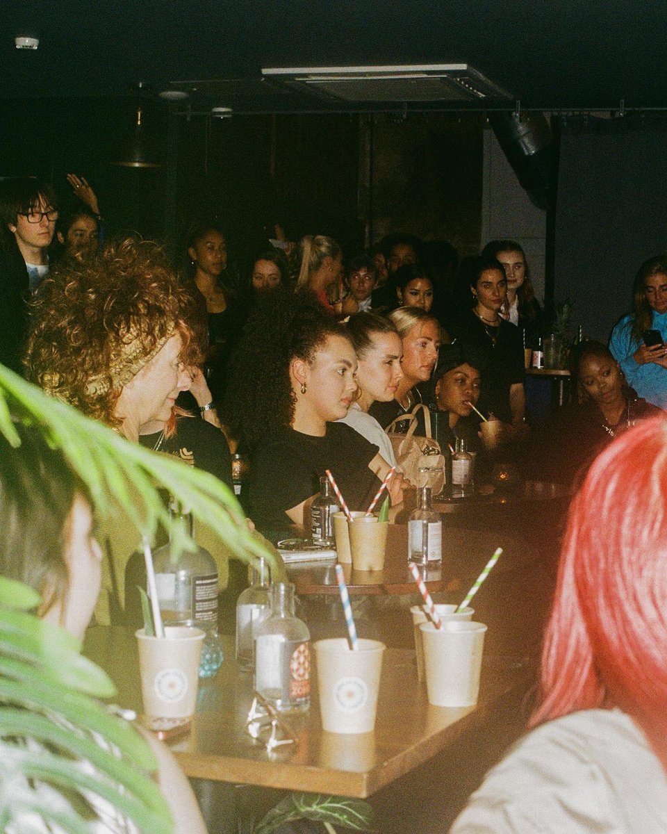 NAMMcr's tweet photo. At the Lotus launch party in collaboration with @sizeofficial we held a panel discussion hosted by @baztheeplug on Womxn in Music. Should we do another one? Reply with your choice of topic and who you’d like to hear from 🪷

#sizeofficial
#lotusbynam
#nammanchester https://t.co/DSvoLhzIJA
