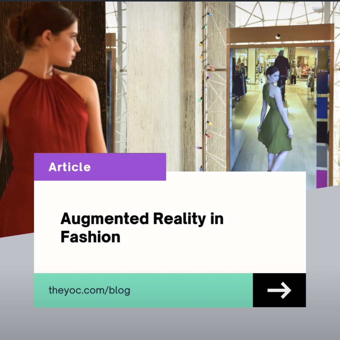 New Blog Post!

Find out what benefits your brand stand to gain from Augmented Reality. 

theyoc.com/blog/augmented…

#augmentedreality #virtualinfluencer #virtualreality #immersiveexperience #fashiontech #mixedreality #fashionfilter #digitalfashion #arfashion #3dfashiondesigner