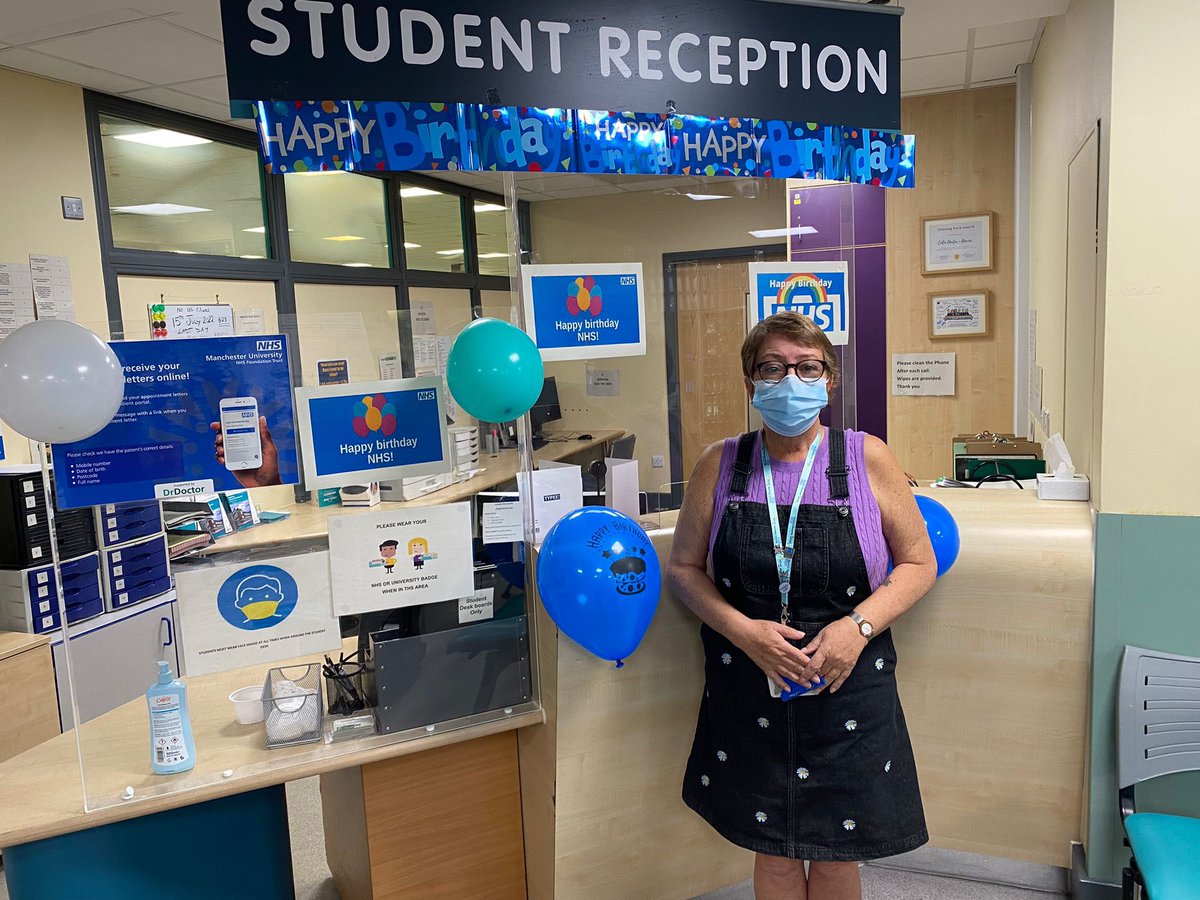 MDentalHospital's tweet photo. #NHS74 #NHSBirthday #udhm dress up for nhs day! π https://t.co/qZW1opR0Su