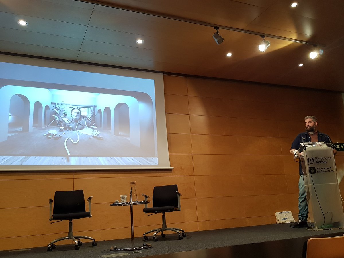peinadormarta's tweet photo. Xavi Cardona @edbyus
ha llevado la #escultura al mundo digital y con la #RealidadVirtual añade una perspectiva volumétrica a su trabajo. Boldtron fue su primera obra #NFT y ha creado el #Vruseum un #MuseoVirtual https://t.co/ecRcvVL5MY https://t.co/z1WPQNVP6v https://t.co/F1zIf2rjmt