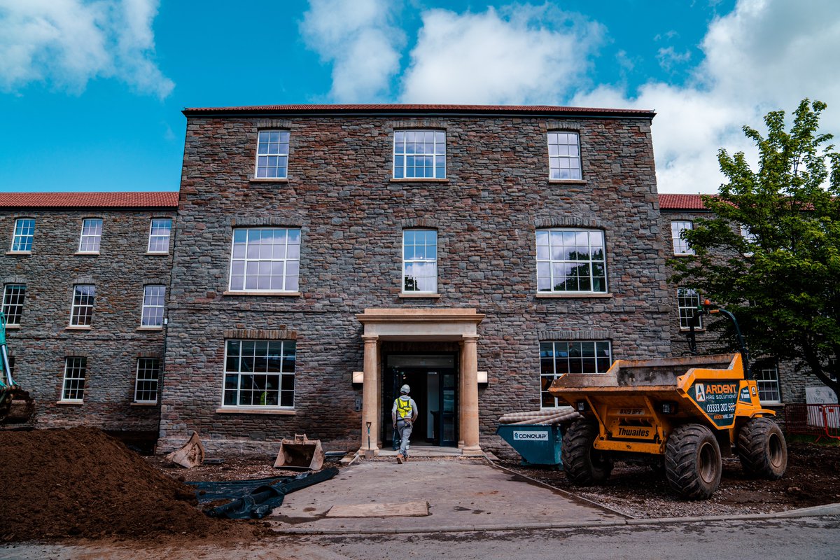 ☀️ The sun is out on site today