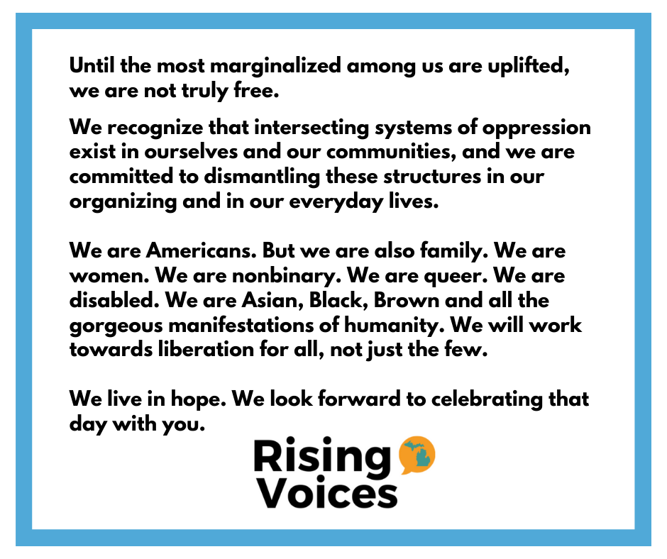 miedjustice's tweet photo. A very important statement from our friends at @RisingVoicesAAF https://t.co/uAII0NAOwH