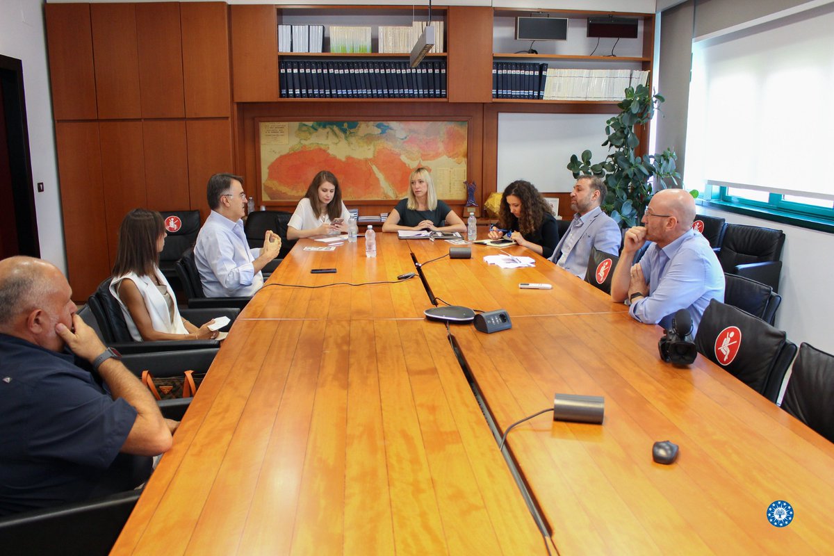 CIHEAMBari's tweet photo. #CIHEAMBari4Albania 🇦🇱
On 4-5 July, H.E. the 🇦🇱 Min of Agriculture @frida_krifca, visited CIHEAM Bari welcomed by @Maurizio_Raeli and met with the representatives of the projects and activities currently running or starting up in the country
More Info 👇https://t.co/3lWqRr6SzE https://t.co/5mwxrotdkj