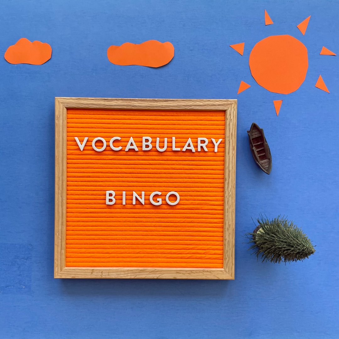 lulujrdotcom's tweet photo. What’s the best way to practice those unfamiliar words your kids are learning? Games! Here’s a fun #educationalactivity idea:
 
Try vocabulary bingo!
 
Visit our Facebook page to learn how to play: https://t.co/doD6ntIEem

#VocabularyForKids #TeacherTwitter #EdChat https://t.co/3UAYePq5m9