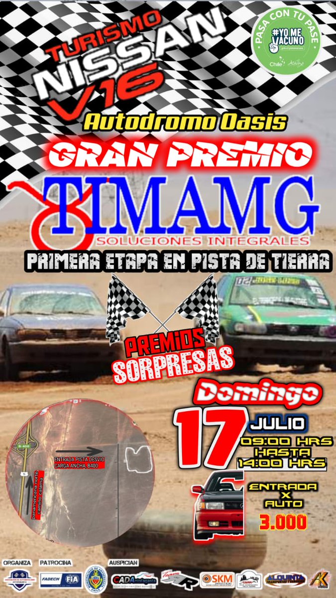 tuercasafta's tweet photo. 2da Fecha 
Categorias:
Standar V16
TN Turismo Nacional
Premios sorpresas https://t.co/EXOZlztP2f