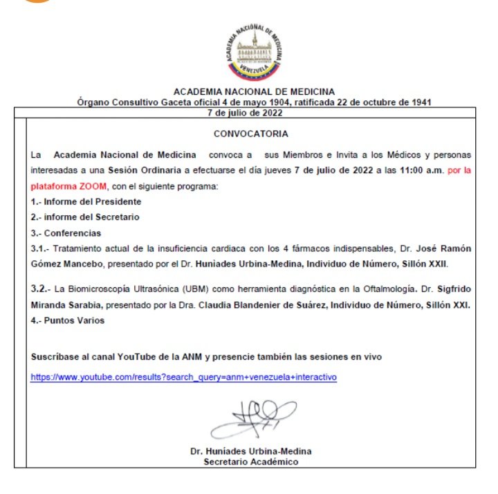 fvcpreventiva's tweet photo. Mañana jueves 7-7-22 a las 11 am por zoom https://t.co/H0p2gttcp1