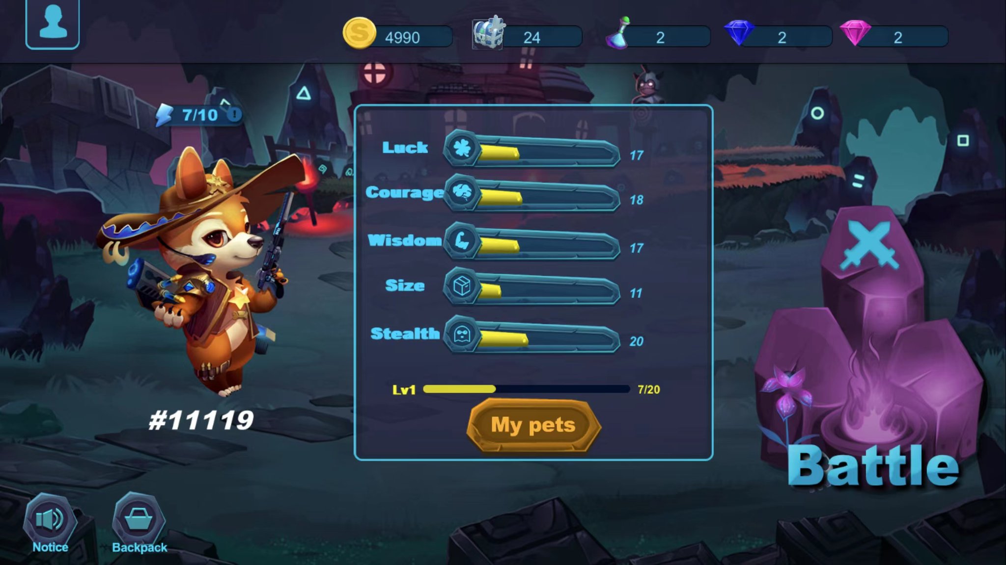 Galaxy heroes on Twitter "This is our beta version, the data in it is