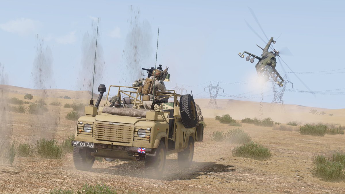 Keep driving, mate! #Arma3