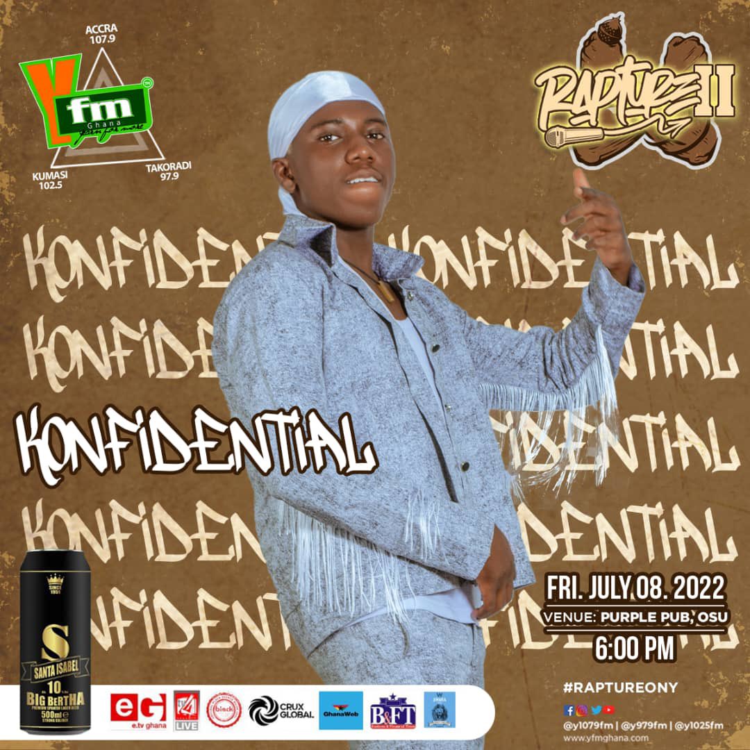 Y1079FM's tweet photo. 🚀🚀 “Supercharged for the big night” - KONFIDENTIAL tells us! 
🏆R̳A̳P̳T̳U̳R̳E̳ I̳I̳"̳🏆 [The Final]

🔰FRIDAY- [08/07/2022]  🔰
      🎙6pm 
📍 𝐏𝐮𝐫𝐩𝐥𝐞 𝐏𝐮𝐛—𝐎𝐒𝐔🔥
#RaptureOnY 
 
@Y1079FM @y1025fm @Y979FM https://t.co/ZDGutVq3FJ