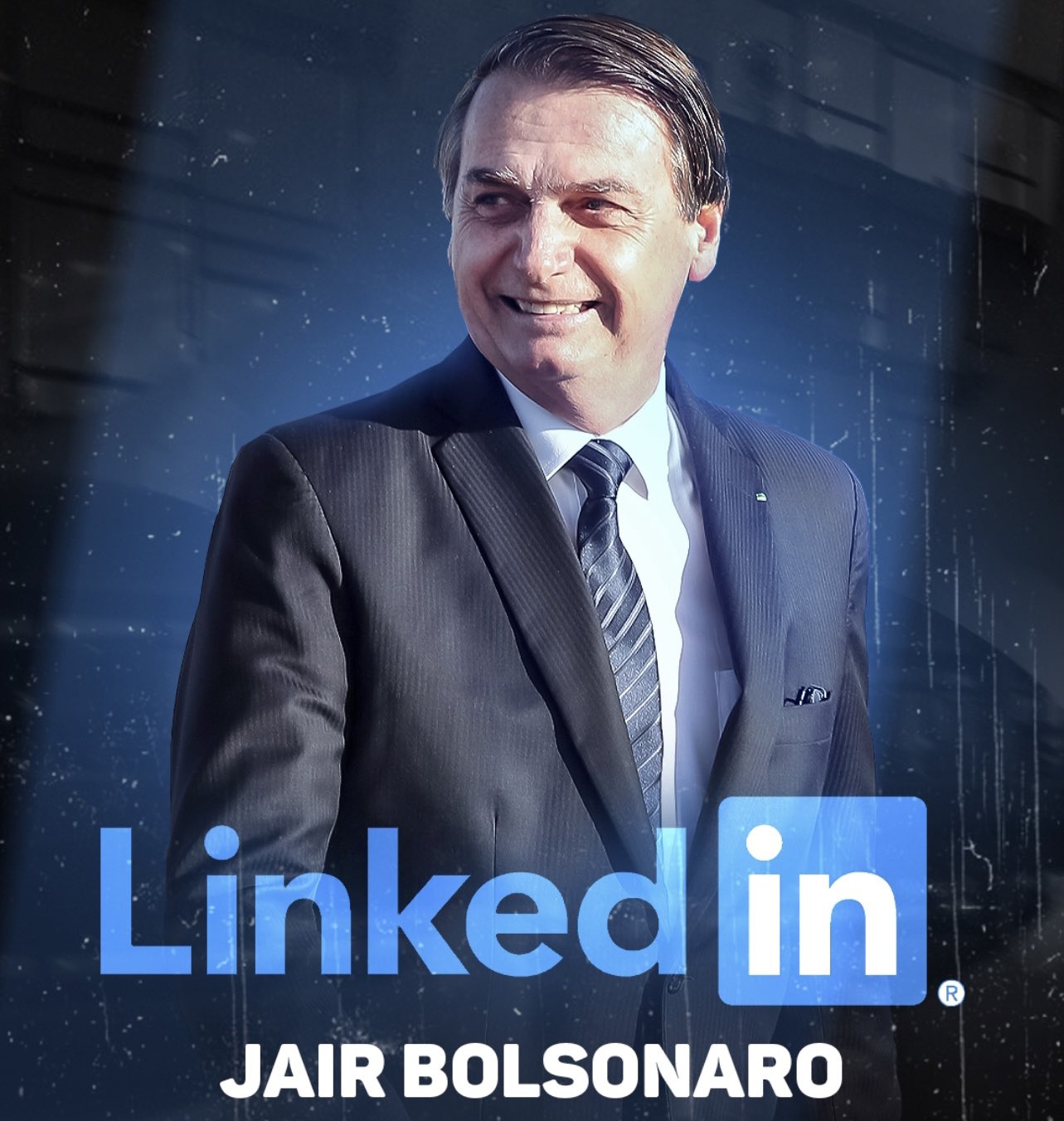 Carlos Bolsonaro posted on LinkedIn