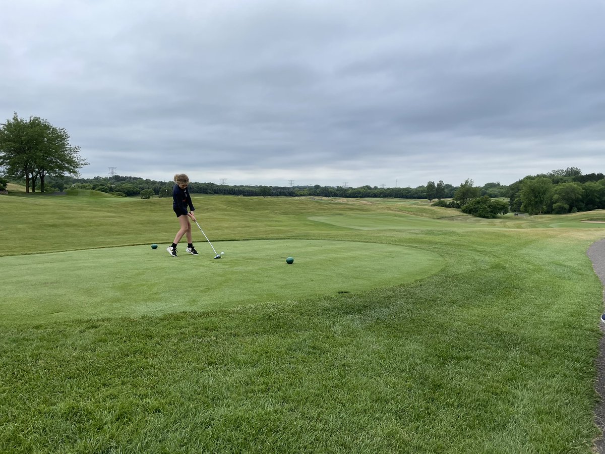 Today is a “let’s get the junior golfers on the course” day #JuniorGolf #GolfStoneRidge