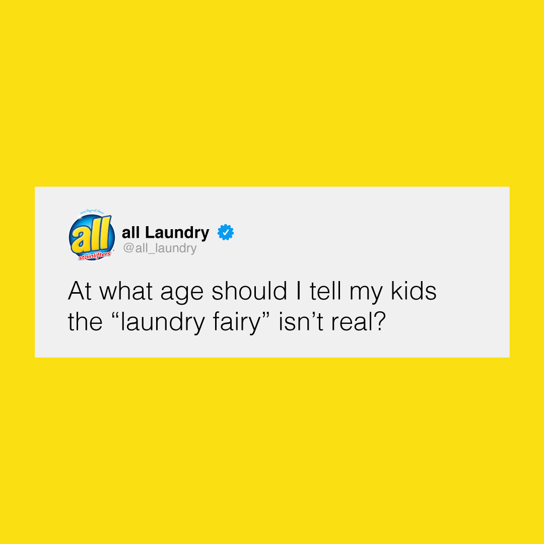 🧚If you’re old enough to buy clothes, you’re old enough to dry clothes.🧚

How often do teenagers do their own laundry?   

#never #laundryservice #dormlife #comecleantweet #alllaundry #laundryfairy