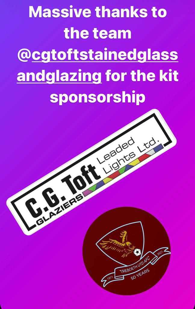 Treboeth United FC (@tufc) on Twitter photo A big thank you to <a href="/CgToft/">#CGToftGlaz</a> for sponsoring us this year ππ»
Weβre still after more sponsors for the coming season so if anyone is interested get in touch
#uppaboeth π¦
A big thank you to <a href="/CgToft/">#CGToftGlaz</a> for sponsoring us this year ππ»
Weβre still after more sponsors for the coming season so if anyone is interested get in touch
#uppaboeth π¦