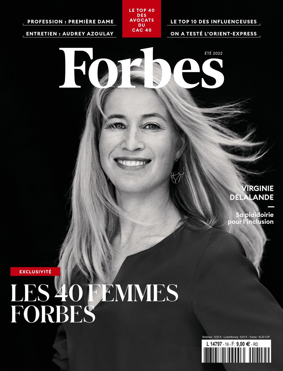À VOS KIOSQUES ! 🗞

Le nouveau magazine Forbes n°19 sera disponible dès demain chez tous les marchands de journaux. 

Retrouvez en couverture de ce numéro, Virginie Delalande, coach spécialisée dans l’accompagnement des personnes en situation de handicap.