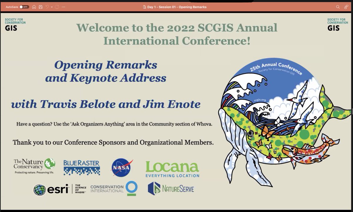 David Hecht, PhD 🌏 (@davidmhecht) on Twitter photo 🙌🗺️💯Starting off the #SCGISConf! An opening plenary session w/ <a href="/SCGIS/">Society for Conservation GIS</a> President Jason Winner + Keynote Speakers @rtbelote & Jim Enote <a href="/CO_plateau/">Colorado Plateau Foundation</a> + Jack Dangermond, co-founder of Environmental Systems Research Institute <a href="/Esri/">Esri</a> <a href="/Esri_Conserv/">Esri Conservation</a> #conservation #GIS #SCGIS2022 🌐 🙌🗺️💯Starting off the #SCGISConf! An opening plenary session w/ <a href="/SCGIS/">Society for Conservation GIS</a> President Jason Winner + Keynote Speakers @rtbelote & Jim Enote <a href="/CO_plateau/">Colorado Plateau Foundation</a> + Jack Dangermond, co-founder of Environmental Systems Research Institute <a href="/Esri/">Esri</a> <a href="/Esri_Conserv/">Esri Conservation</a> #conservation #GIS #SCGIS2022 🌐