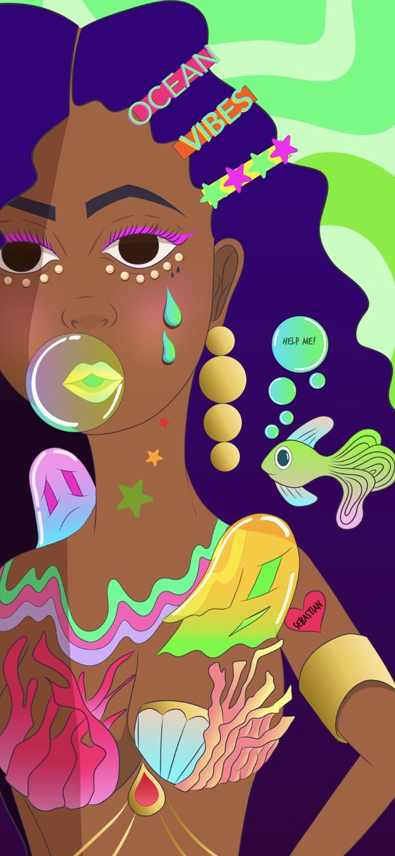 Introducing… River Mumma Aliyah 🧜🏾‍♀️ 

1/3 River Mumma’s coming to the opensea July 18th 🌊 🌊 🌊 

With more of their duppy (#ghost) minions 👻 🐠 🐟 🐙 🌊 

Catch them if you can 👀

opensea.io/collection/dup…

#NFTCommunity #nftart #PolygonNFT #nfts #nftcollector #duppyverse