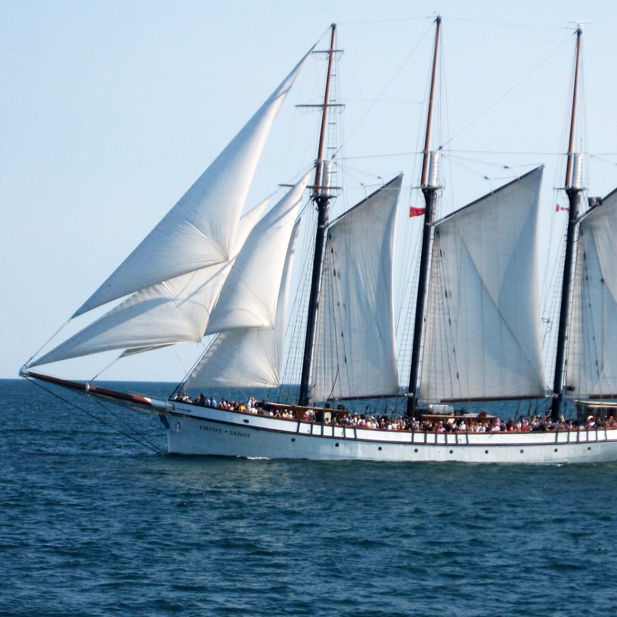 CLETallShips's tweet photo. TALL SHIPS ALERT ๐จ The Pride of Baltimore II and The Empire Sandy are currently sailing north of Conneaut, heading west towards Cleveland!
#prideofbaltimore #empiresandy #tallships #tallshipsfestival #cletallships #cleveland #lakeerie #downtowncle #dtcle #downtowncleveland https://t.co/kZhmWJjQ7U
