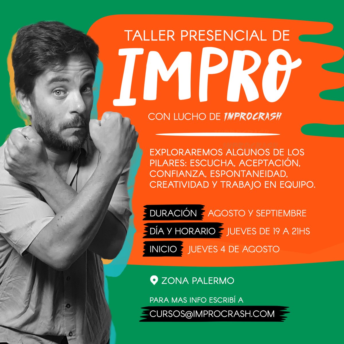 Improcrash! tweet media