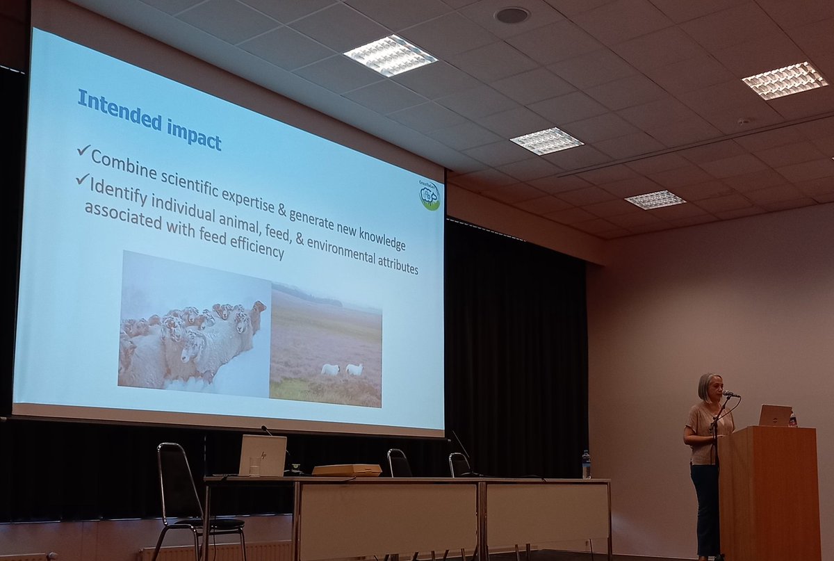 Animal Selection, Genetics and Genomics Network (@asggn_gra) on Twitter photo Elly Navajas talks about the application of technology to improve feed efficiency and lower methane emissions from the sheep flock with some real joined up thinking from the Grass to Gas multi partner project. #WCGALP2022 <a href="/grasstogas/">@GrassToGas</a> <a href="/elly_navajas/">Elly Navajas</a> Elly Navajas talks about the application of technology to improve feed efficiency and lower methane emissions from the sheep flock with some real joined up thinking from the Grass to Gas multi partner project. #WCGALP2022 <a href="/grasstogas/">@GrassToGas</a> <a href="/elly_navajas/">Elly Navajas</a>