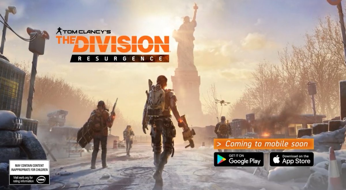 DannyINTEL's tweet photo. The Division Mobile! OFFICIAL ANNOUNCEMENT TRAILER!
https://t.co/4SX0Ab1Wn9 https://t.co/1bGvPmyS75