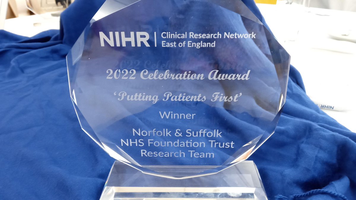 We are thrilled to accept this beautiful award on behalf of everyone involved in mental health and dementia research. Thank you to everyone xx. ☺️☺️ <a href="/NSFTtweets/">NSFT mental health</a> @NIHRCRNeoe