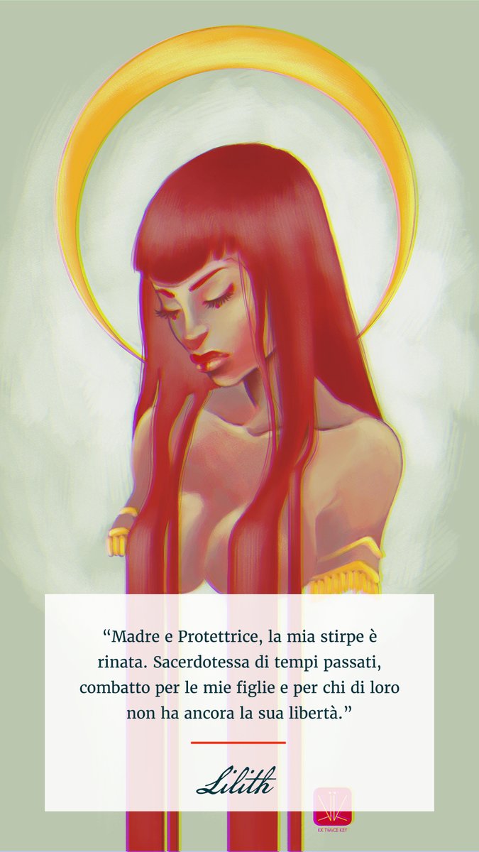 CRDecay's tweet photo. "Madre e Protettrice, la mia stirpe è rinata. Sacerdotessa di tempi passati, combatto per le mie figlie e per chi di loro non ha ancora la sua libertà." - Lilith
#oldworks #citazioni #crepundia #illustration #storybook https://t.co/1p5Yk1mUVS