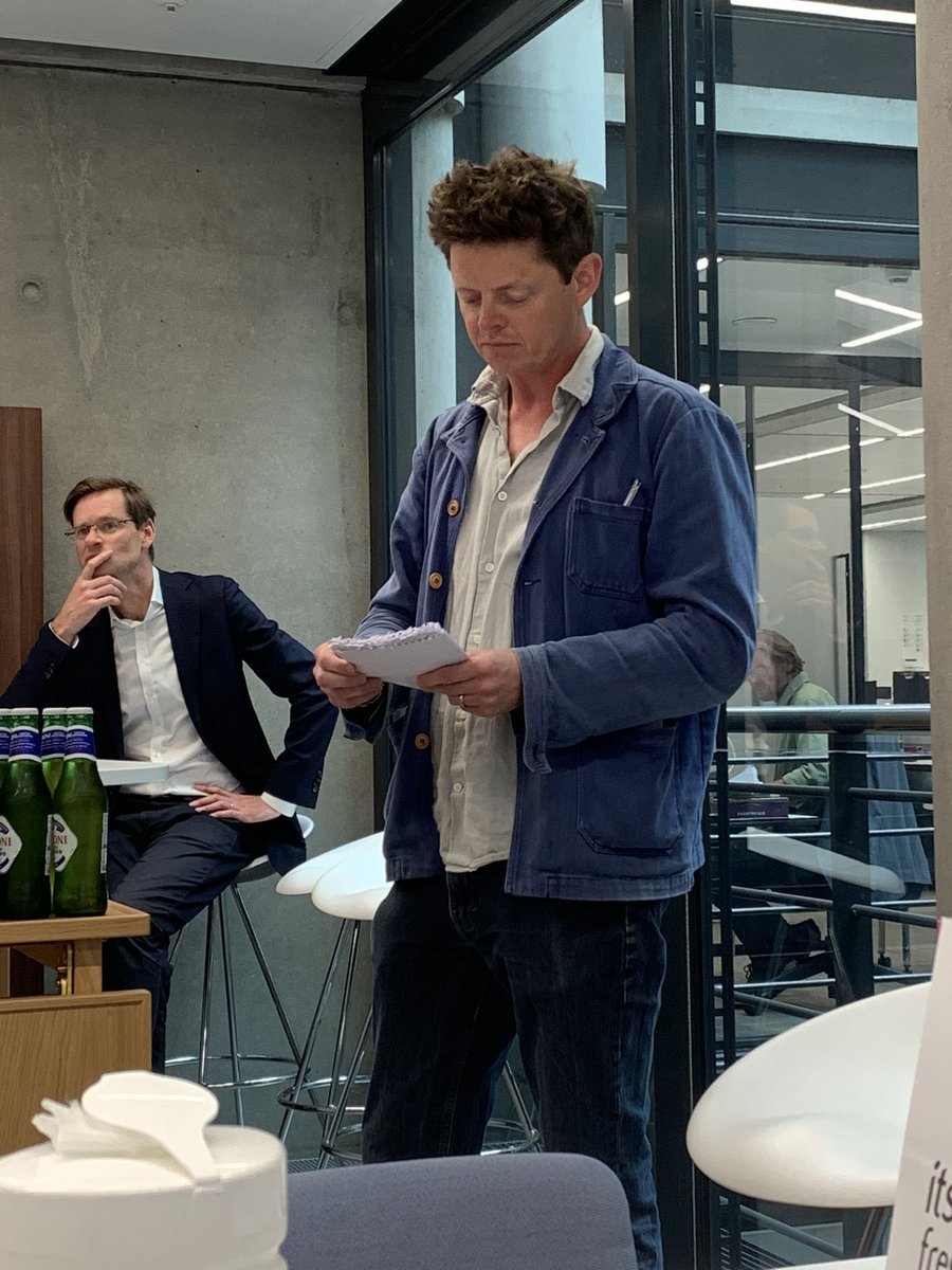 The brilliant <a href="/tomburgis/">Tom Burgis</a> bidding farewell to all of us at the <a href="/FT/">Financial Times</a>. An absolute privilege to work alongside you on investigations Tom. As <a href="/AlecuRussell/">Alec Russell</a> said, a big heart and a forensic mind.