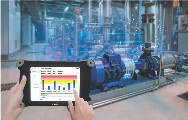 DirkSchaar's tweet photo. The e-MCM device at #Avibia not only monitors the electrical values of the e-motor, but also the driven machine and detects mechanical and process faults in one device. Learn more: https://t.co/lhO4ZJ9J9t
#ConditionMonitoring https://t.co/Zv85Gj8Rnz
