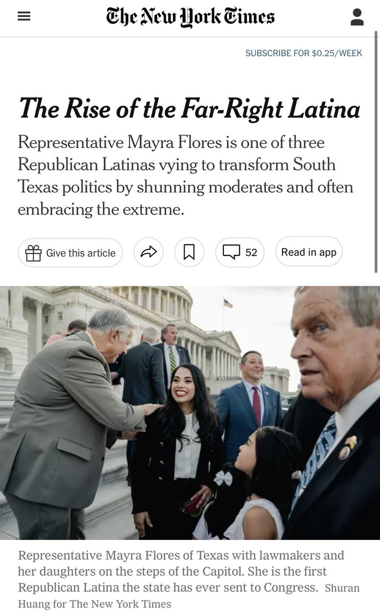 repmayraflores's tweet image. It amazes me that because my values are rooted in God, Family, and Country, the liberal media takes it upon themselves to attack me and label me ‘far-right’. But at least they used the word ‘Latina’ over their other made-up terms. Seguimos Adelante!