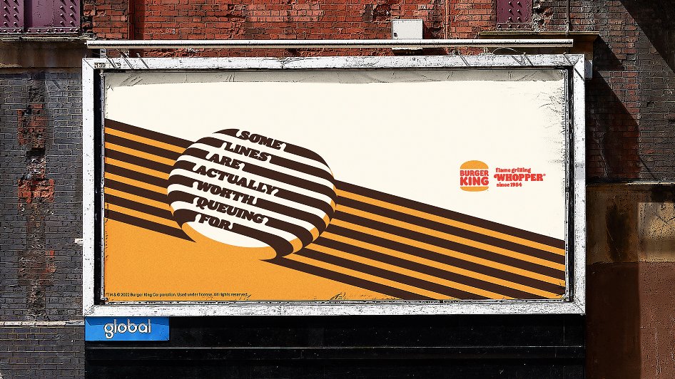 marcrayson's tweet image. Been playing with fire. Grill Lines. New work for Burger King from @callumsmind and me.