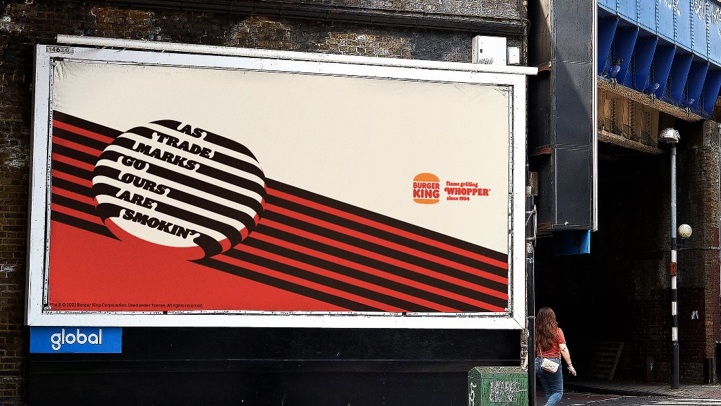 marcrayson's tweet image. Been playing with fire. Grill Lines. New work for Burger King from @callumsmind and me.