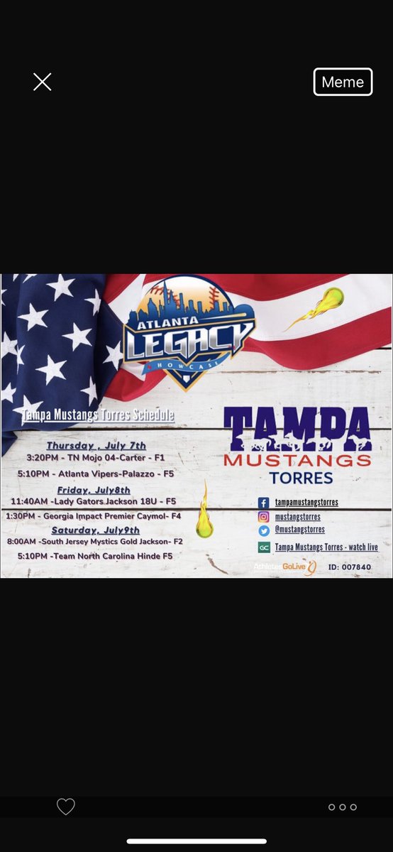 Izabell LaRoche (@izabell_laroche) on Twitter photo My schedule for this weekend at the Atlanta Legacy showcase! <a href="/TMTStangs/">Richard Torres</a> <a href="/PSCSoftball/">Pensacola State Softball (FL)</a> <a href="/SSC_Softball/">Seminole State College Softball</a> @GoCFsoftball My schedule for this weekend at the Atlanta Legacy showcase! <a href="/TMTStangs/">Richard Torres</a> <a href="/PSCSoftball/">Pensacola State Softball (FL)</a> <a href="/SSC_Softball/">Seminole State College Softball</a> @GoCFsoftball