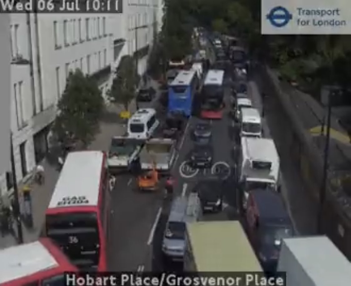 SEAN PAUL DAY (@seanpaulday) on Twitter photo Given that this is 2022 you’d think it’d be somewhat easy for <a href="/TfL/">TfL</a> & <a href="/CityWestminster/">Westminster City Council</a> to communicate and implement contingency plans to ease the gridlock.
Whether you’re a commercial driver or using public transport, one thing is for sure, this is not good for anybody’s health. Given that this is 2022 you’d think it’d be somewhat easy for <a href="/TfL/">TfL</a> & <a href="/CityWestminster/">Westminster City Council</a> to communicate and implement contingency plans to ease the gridlock.
Whether you’re a commercial driver or using public transport, one thing is for sure, this is not good for anybody’s health.