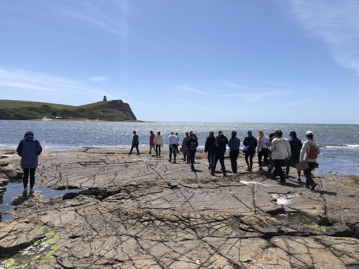 StSwithunsBio's tweet photo. L6 biologists having an amazing field trip to Kimmeridge and Studland Bay, and finding a field mouse and the incredible mimic buff tip moth at Leeson House Dorset! #itswhoweare #leesonhouse #stswithunsbio #stswithunsscience #l6girls https://t.co/p9at3M7HGC