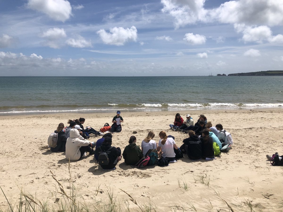 StSwithunsBio's tweet photo. L6 biologists having an amazing field trip to Kimmeridge and Studland Bay, and finding a field mouse and the incredible mimic buff tip moth at Leeson House Dorset! #itswhoweare #leesonhouse #stswithunsbio #stswithunsscience #l6girls https://t.co/p9at3M7HGC