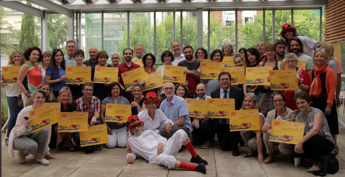 magiclineSJD's tweet photo. ❤️ Quin matí tan bonic, el d'avui! Hem presentat els projectes finançats amb la solidaritat d' 11.500 magicliners i 900 equips, que han sumat un total de 332.546 €!

🤩 Descobreix-los 👉 https://t.co/newmhEejOI https://t.co/cB9aOGweYt