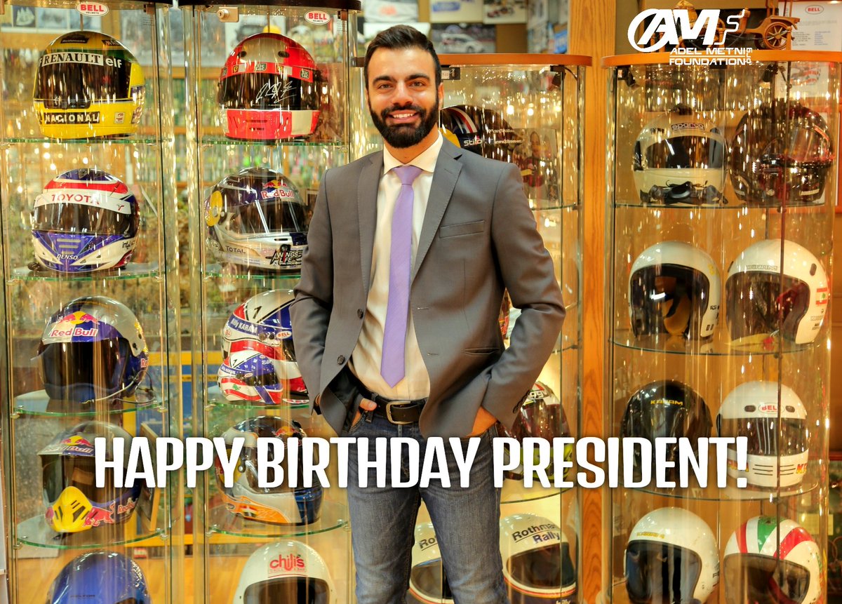 Happy Birthday To Our One &amp; Only, President <a href="/MetniGeorges/">Georges A. Metni</a>
Always Pushing The Limits &amp; Achieving Your Goals!
You Keep Inspiring Us Everyday To Work For a Better Future No Matter The Constraints!

To More Successful Years💪🎊🎉😍❤
Best Wishes!
#birthday #HappyBirthday #President