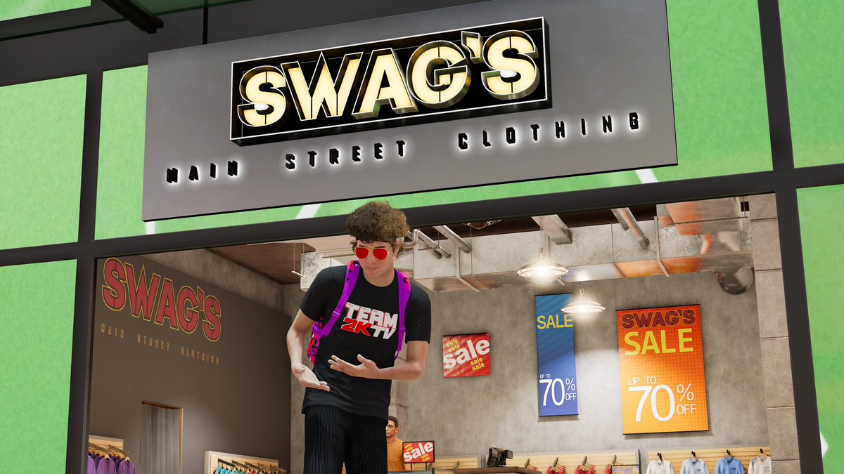 Head to Swag's RIGHT NOW to pick up your 2KTV gear! Because on July 12th, it’s 2KTV Tuesday! Sport your 2KTV gear, play on any court in The City, and earn Double XP! 🏀🔥