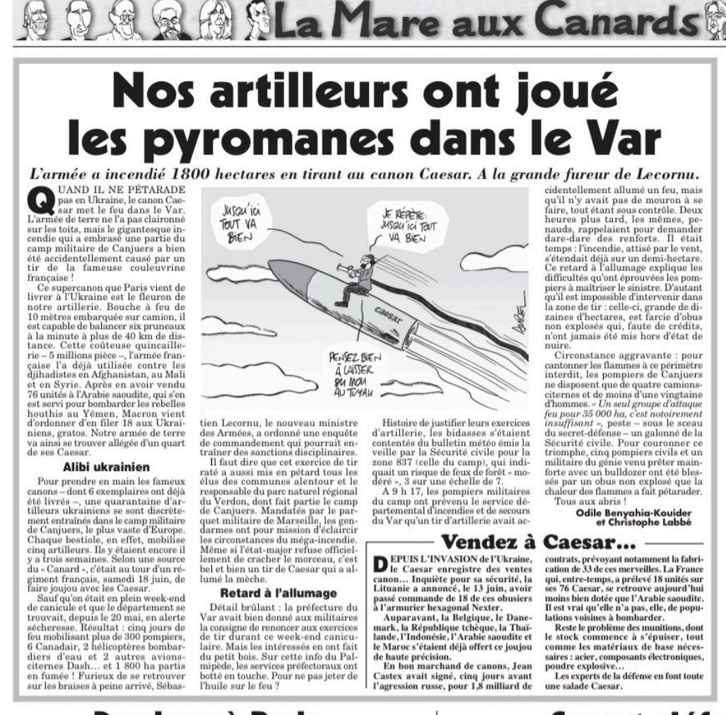 Gallieni_57's tweet image. Mais quel est donc ce mystérieux régiment d'#artillerie à l'origine de cet incendie en exercice à #Canjuers ? 🤔 #3eRAMa #VAR #defense #armees @jdomerchet #caesar