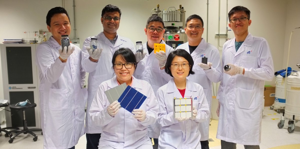 NTUsg's tweet photo. Singapore scientists from @NTUsg and @ASTARsg have developed a way to turn old, expired #solarpanels into useful energy-harvesting devices called #thermoelectrics which turn heat into #electricity. #NTUsgResearch https://t.co/nzJS8EcmWQ https://t.co/tQKVIjVApN