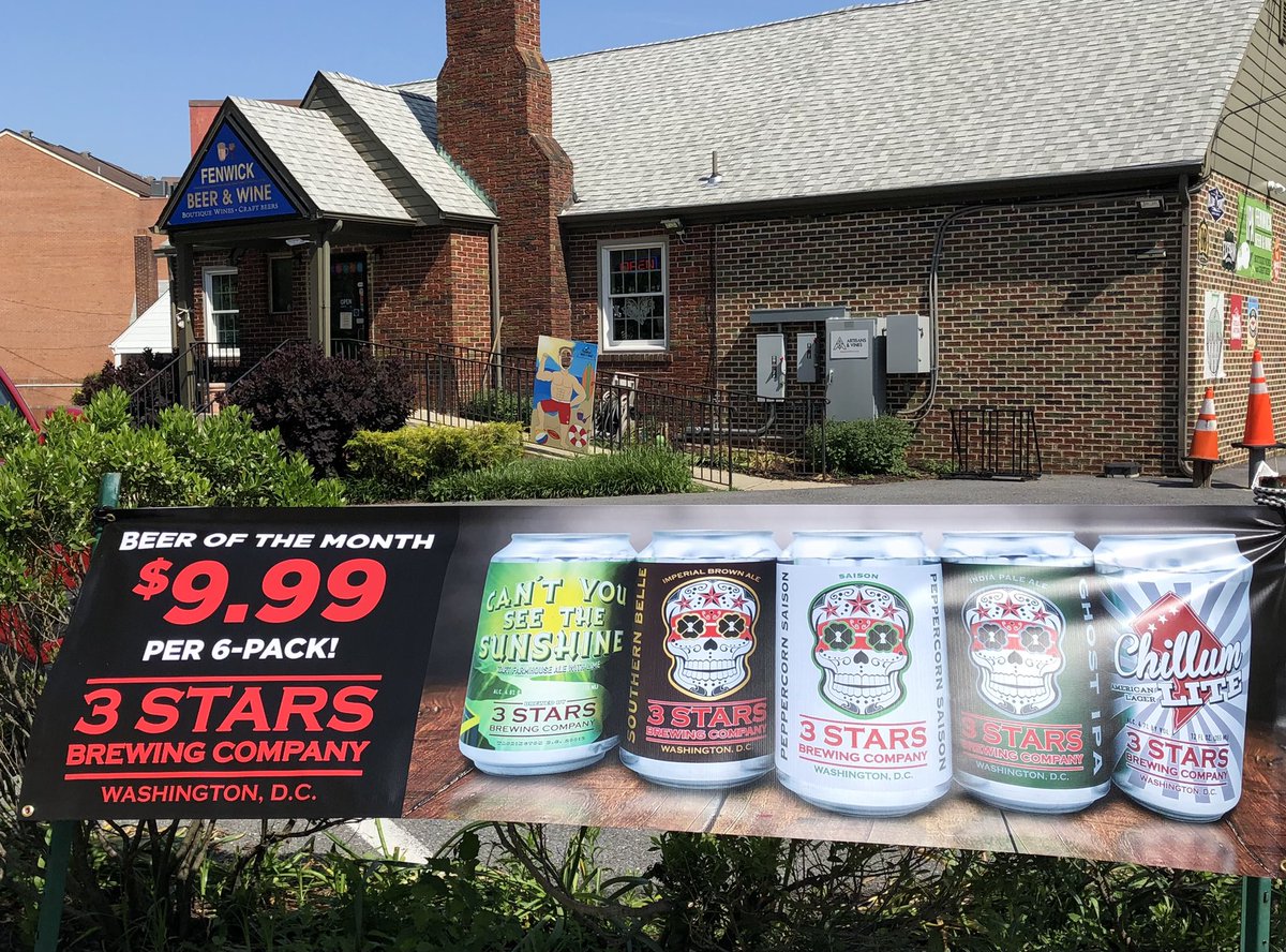 👋🍺 Stock up, last week beer of the month: <a href="/3starsbrewing/">3 Stars Brewing Co.</a> $9.99/6pk  🍺