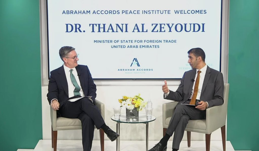 تحدثتُ في Peace Accords@ عن العلاقات الإماراتية الإسرائيلية   بعد نحو شهر على توقيع اتفاقية الشراكة الاقت