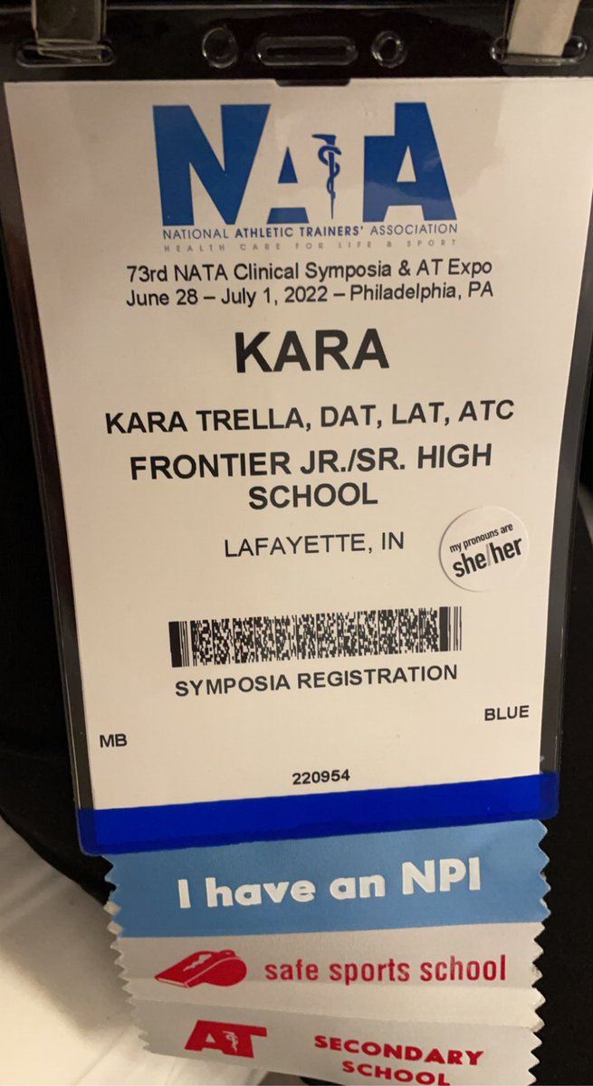 Excited for a day full of speakers and presentations to implement into care for our student athletes !