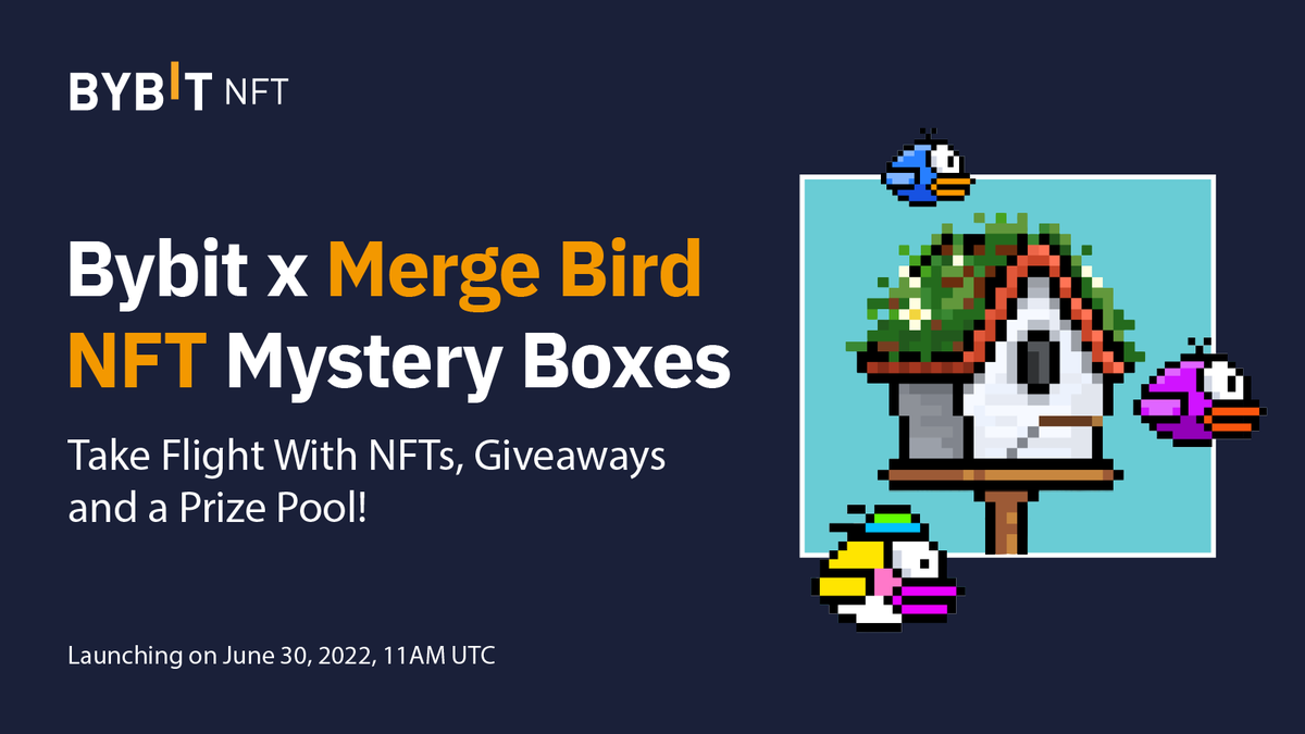 🤩 One day until the official launch of the Merge Bird #NFT!
 
🗣️ RT this tweet, tag 3 friends and share how you like about #Mergebird to win 20 NFTs!