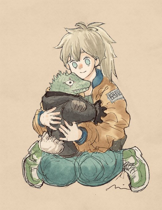 カイマンと二階堂#ドロヘドロ #dorohedoro 