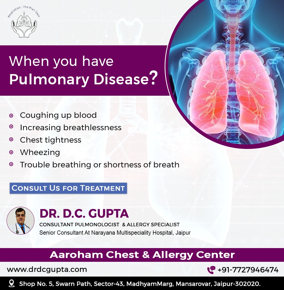 dcguptaclinic's tweet photo. When you have Pulmonary Disease?
Consult Us for Treatment.

Dr. DC Gupta
Senior Consultant Chest &amp; Allergy Specialist
Visit: https://t.co/dMNZjhrBLq

#pulmonarydisease #coughing #blood #increasingbreatness #chest #tightness #wheezing #breathing #shortnessofbreath https://t.co/Vu2wqiml2r