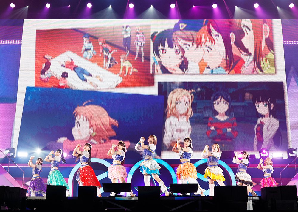 Love Live! Sunshine!! Uranohoshi Girls High School Store Layered Graph®  Aqours 6th Love Live! ～KU-RU-KU-RU Rock 'n' Roll TOUR～ ＜WINDY STAGE＞:  Bandai Namco Filmworks 23% OFF - Tokyo Otaku Mode (TOM)