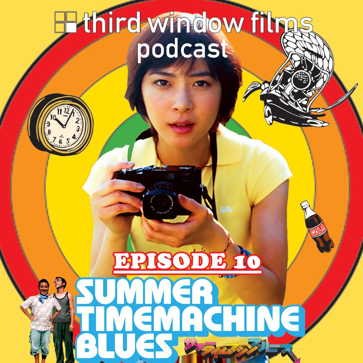 thirdwindow's tweet photo. Episode 10 of the Third Window &amp; @BenjyBox podcast is now online: https://t.co/PoKZPCd4KR
This month we talk SUMMER TIME MACHINE BLUES directed @kmotohiro &amp; written @uedamakoto_ek!
#COMPETITION: For the chance to win a bluray of it just retweet this post! 4 winners picked July 7! https://t.co/EIpebVsm5O