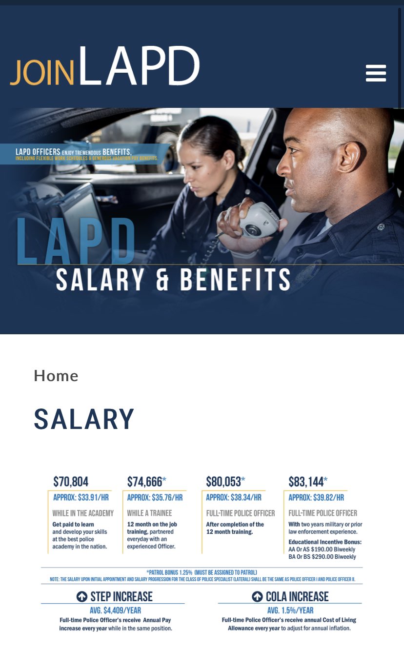 bernoulli_defect on Twitter "Another one LAPD police officers earn