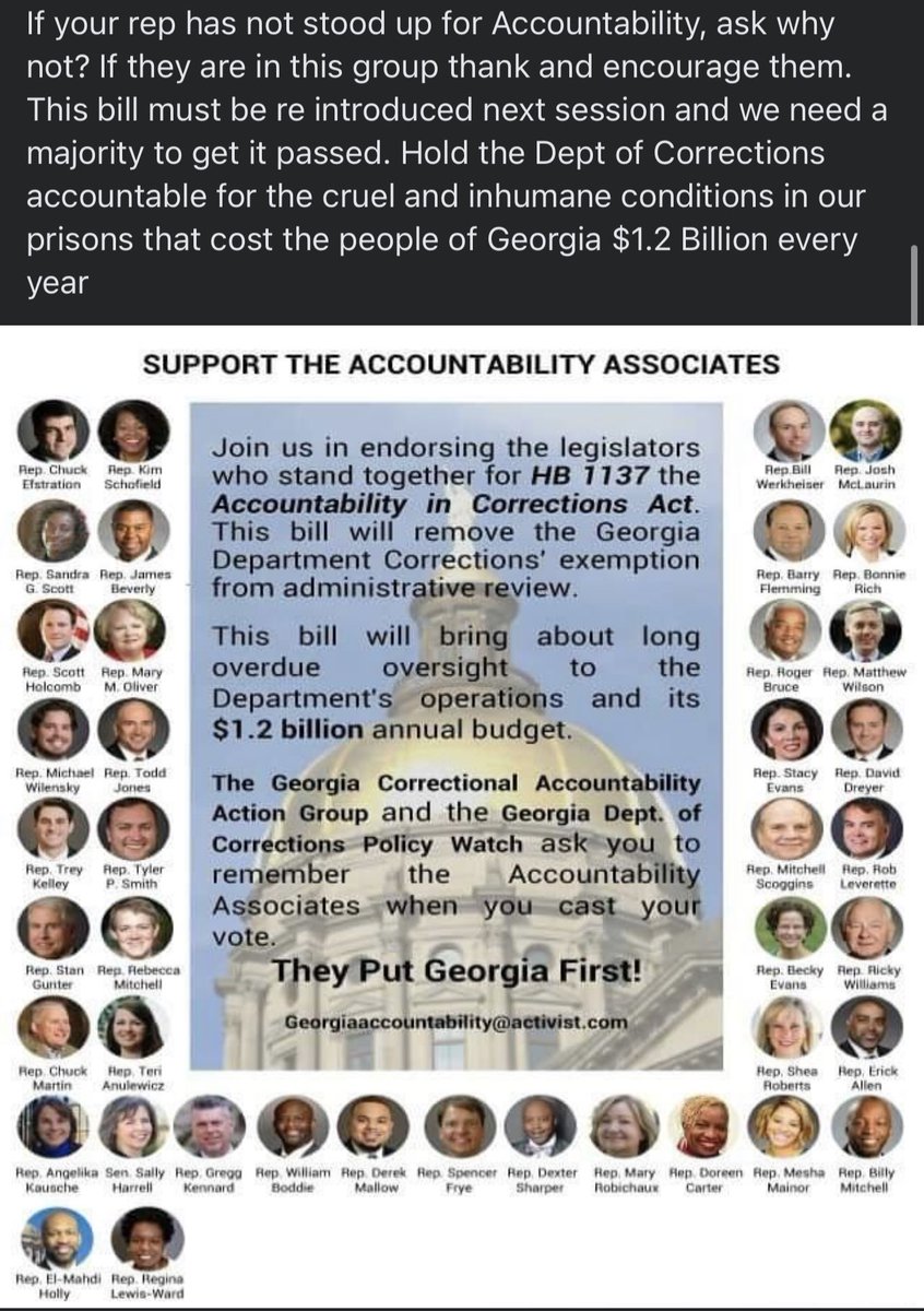 PrisonwifeRDZ's tweet photo. #gapol #gaprisonreform #gaparolereform #inhumane #Accountability #rt #RETWEEET https://t.co/2ZKZGsVWYl